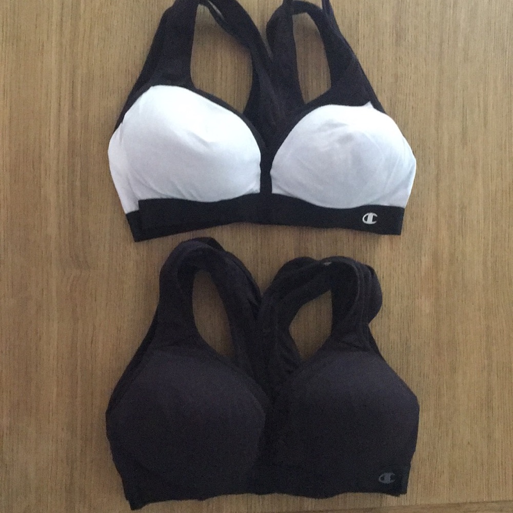 Champion racer-back Sports Bras small set of 5 EUC